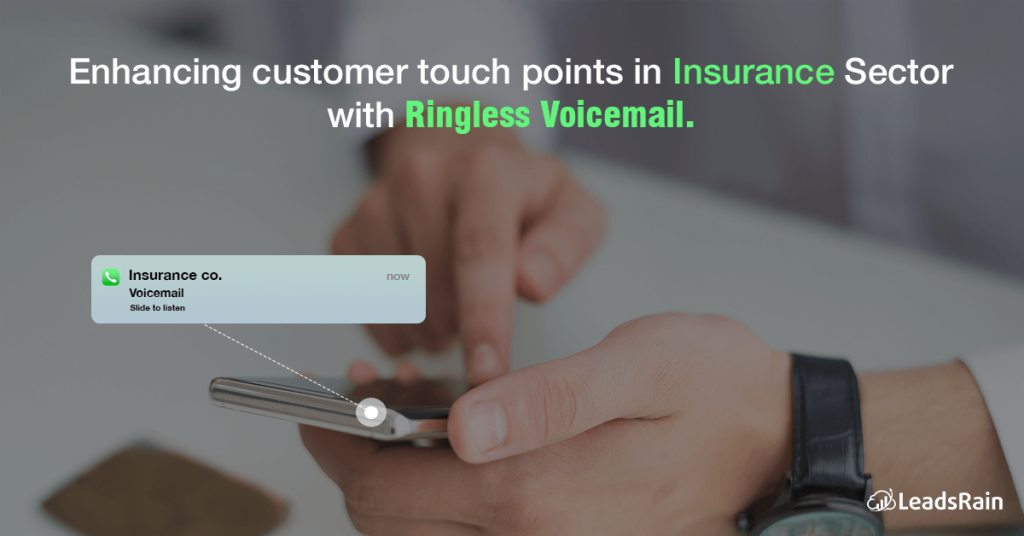 How Ringless Voicemail Drops. can help Insurance Agencies