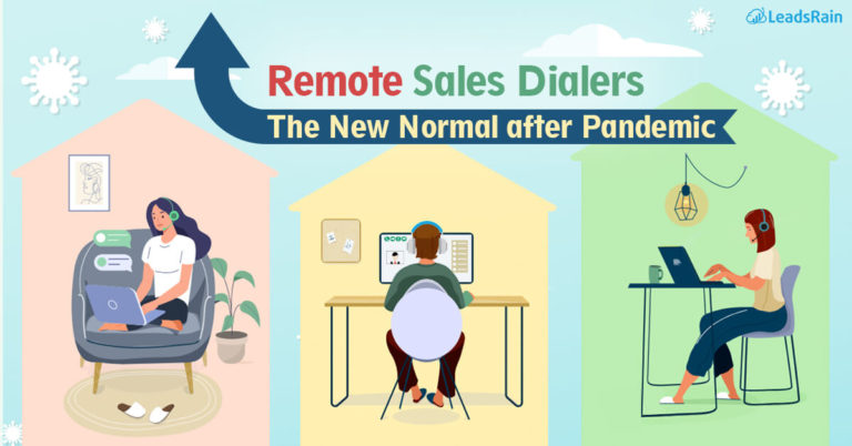 Remote Dialer Rise of Remote Sales Dialers for Outbound Sales after Pandemic - LeadsRain
