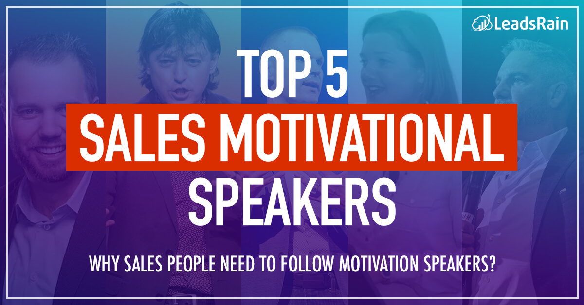 Sales Motivational Speakers to Follow