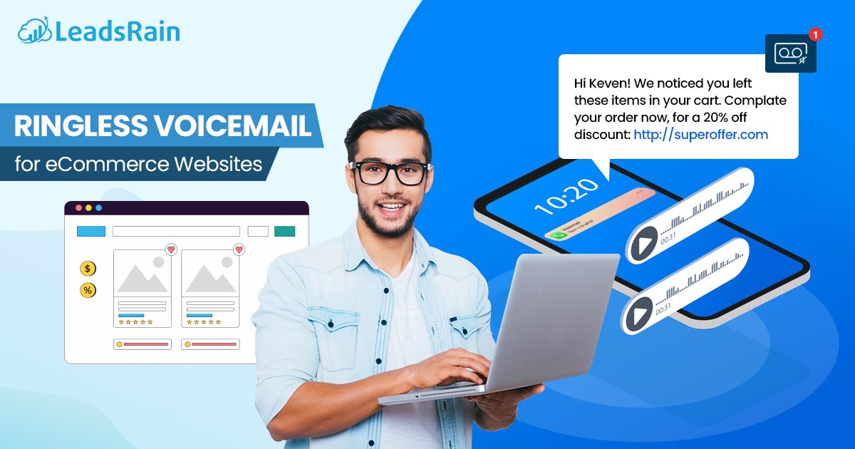 Ringless Voicemail for eCommerce Websites
