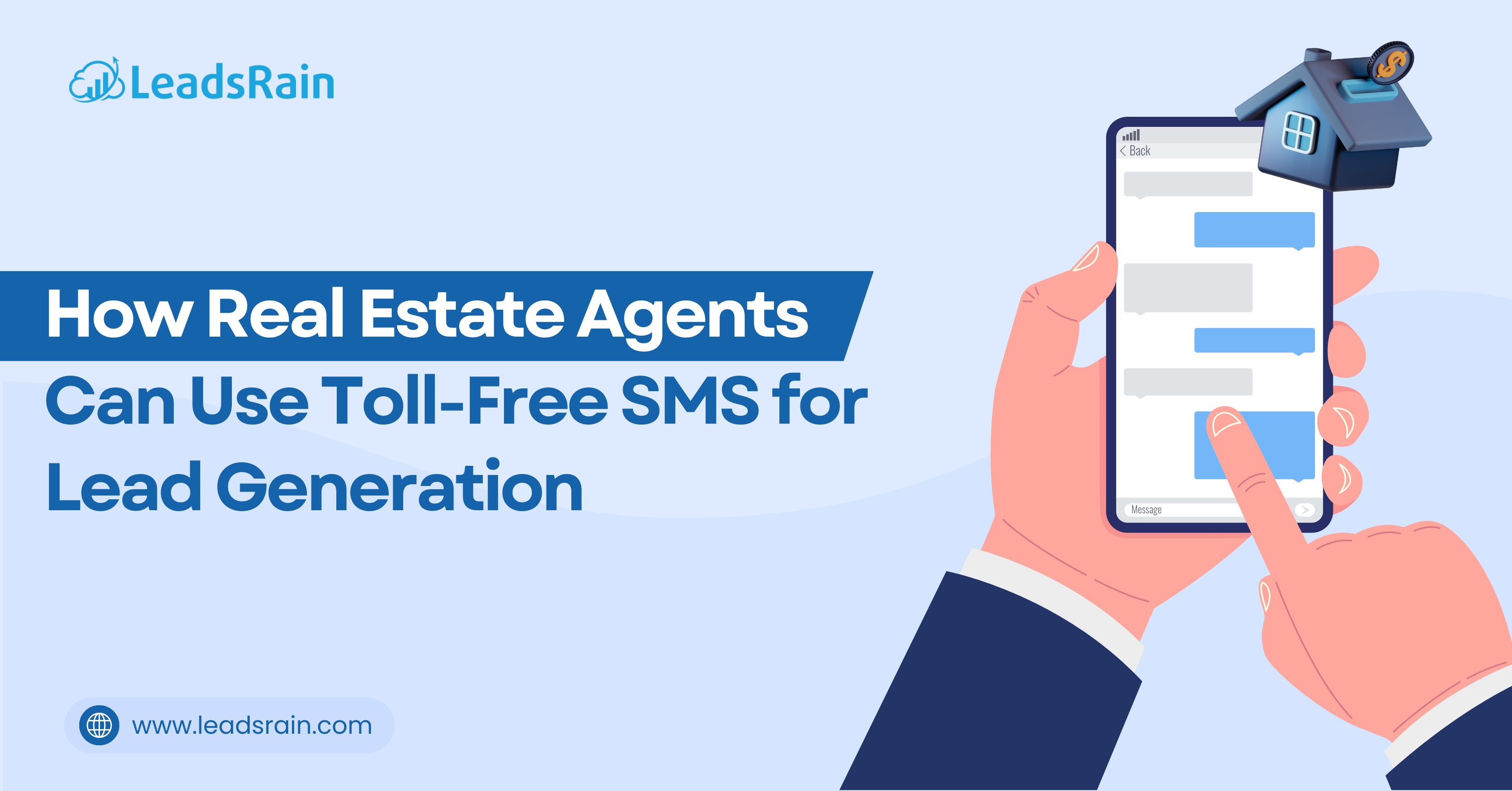 How Real Estate Agents Can Use Toll-Free SMS to Generate More Leads