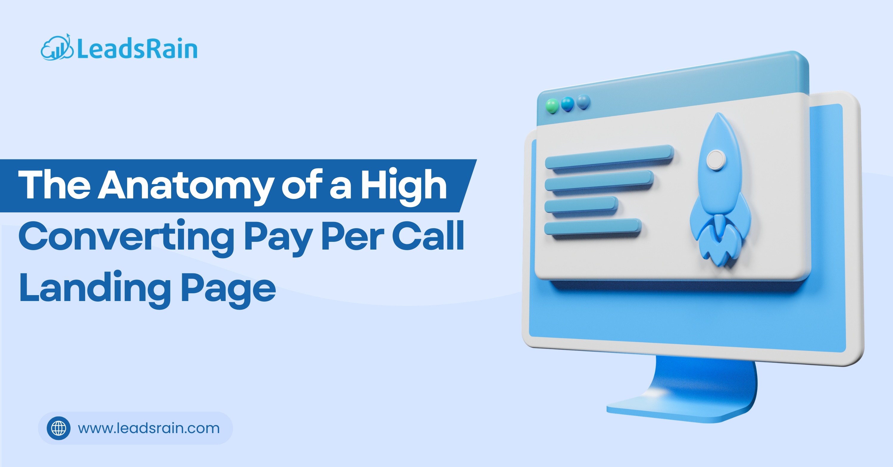 Anatomy of a High Converting Pay Per Call Landing Page
