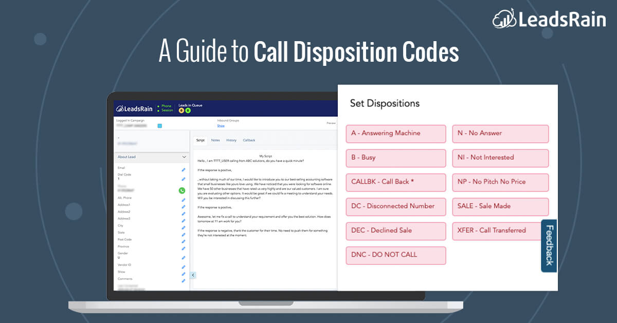 What are Call Disposition Codes