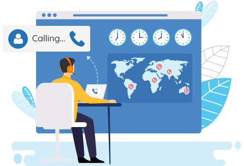 Execute Blended Calling Campaigns